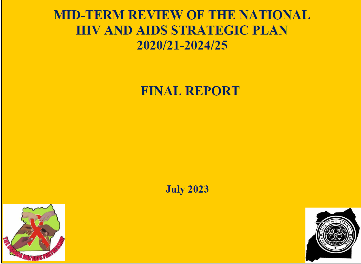 MID-TERM REVIEW OF THE NATIONAL HIV AND AIDS STRATEGIC PLAN  2020/21-2024/25