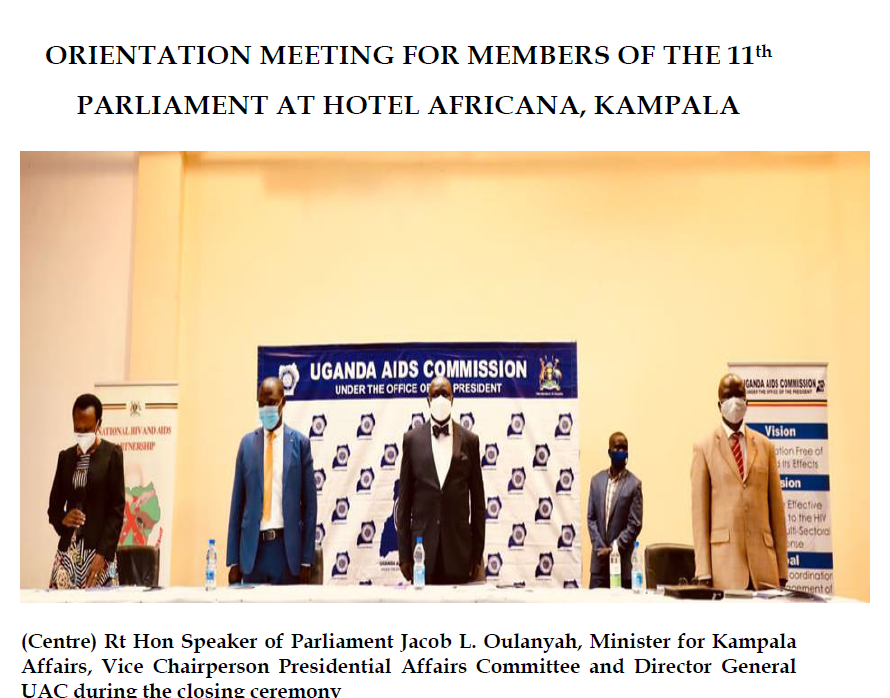 ORIENTATION MEETING FOR MEMBERS OF THE 11th PARLIAMENT